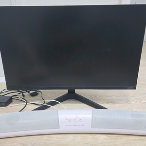삼성 27인치 모니터 + 스피커