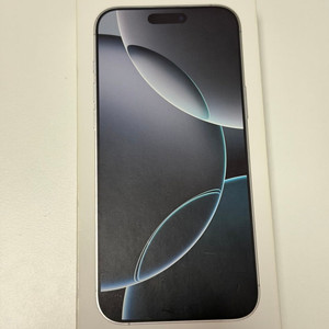 아이폰 16 프로 맥스 / 화이트 티타늄 / 512GB / 리퍼 교체후 미사용 (애플케어 26년 10월까지)