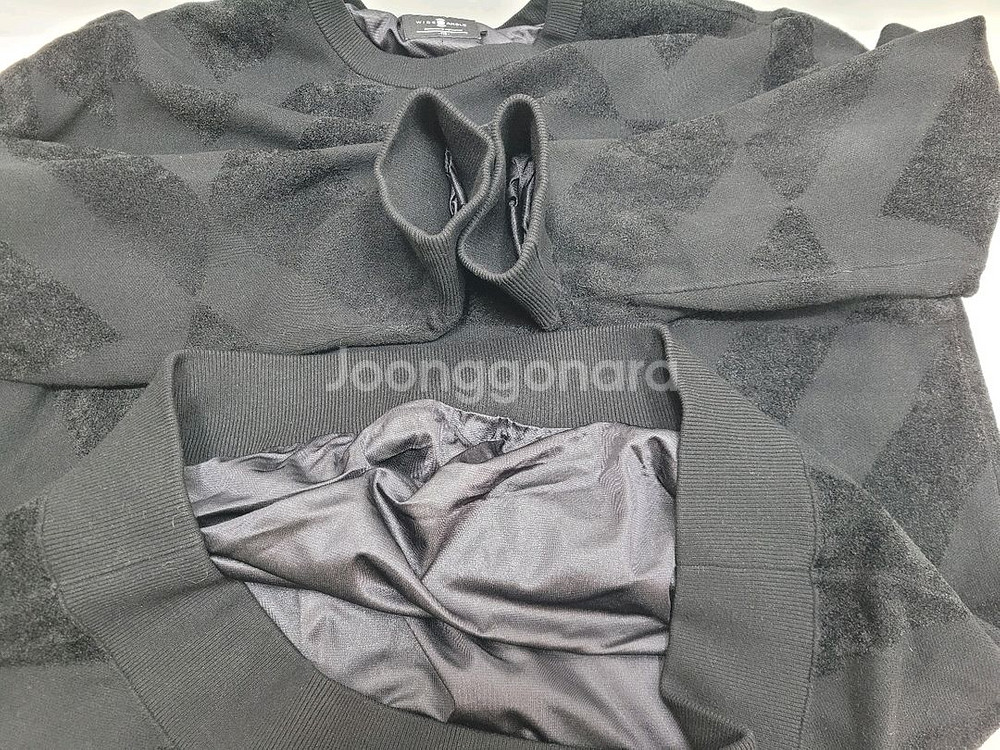 W.ANGLE 22FW 와이드앵글 방풍 스웨트 110--6