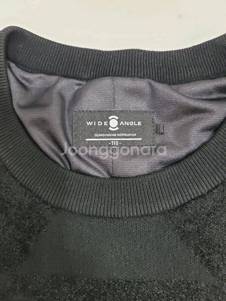 W.ANGLE 22FW 와이드앵글 방풍 스웨트 110--7