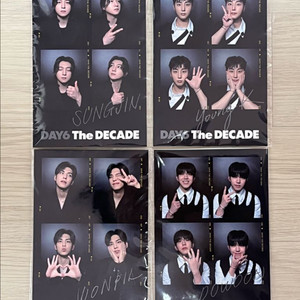 데이식스 초도한정네컷+스탬프 스티커 세트