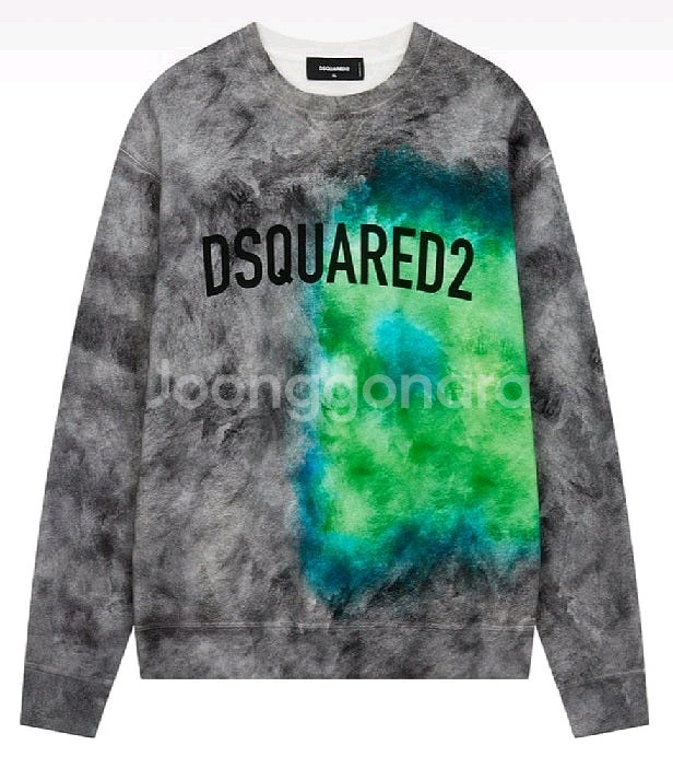 [명품 56%할인] 디스퀘어드2 맨투맨 티셔츠 새제품. 매장 정품 DSQUARED2--0