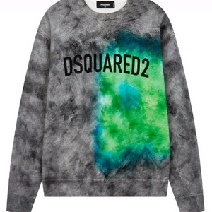 [명품 56%할인] 디스퀘어드2 맨투맨 티셔츠 새제품. 매장 정품 DSQUARED2