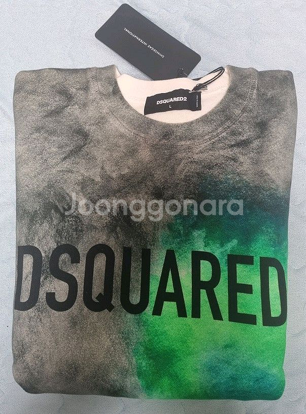 [명품 56%할인] 디스퀘어드2 맨투맨 티셔츠 새제품. 매장 정품 DSQUARED2--3