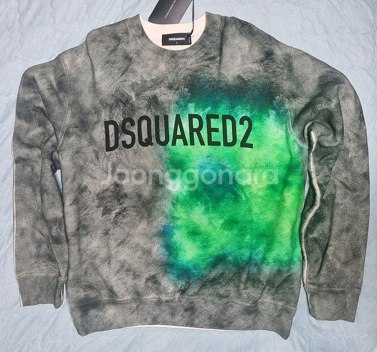 [명품 56%할인] 디스퀘어드2 맨투맨 티셔츠 새제품. 매장 정품 DSQUARED2--4