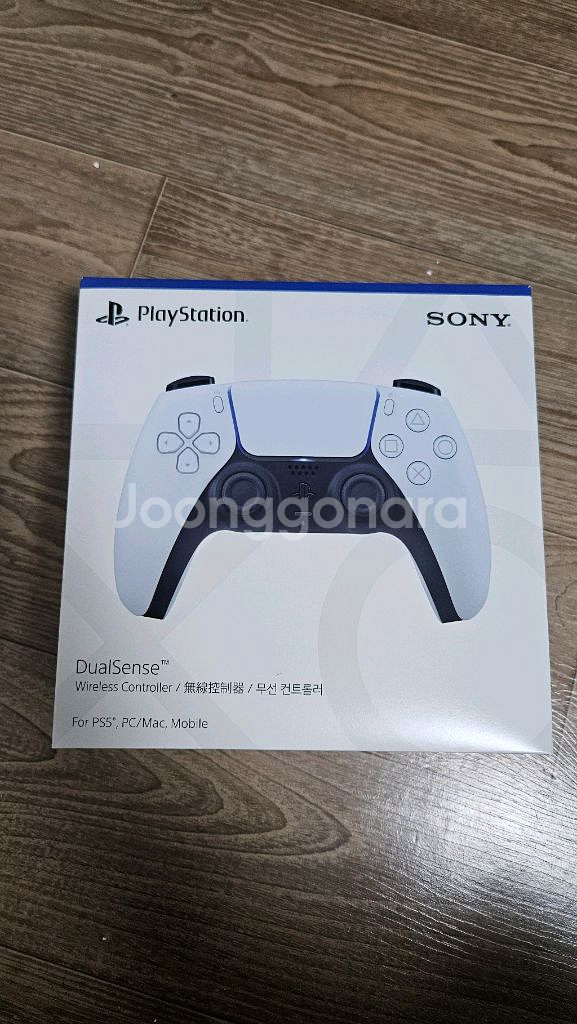 PS5 듀얼센스 무선 컨트롤러 미개봉 택포6.8--0