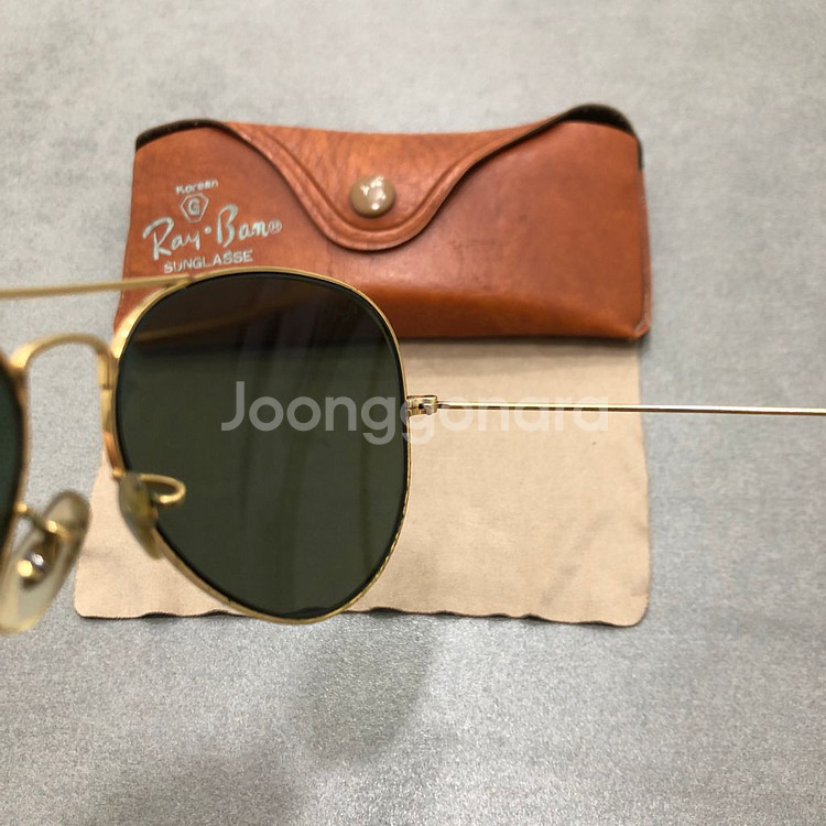레이밴 바슈앤롬 b&l 미국 빈티지 보잉 파일럿 선글라스--5