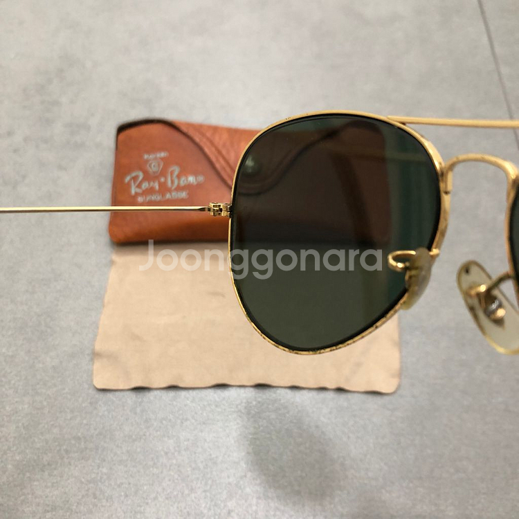 레이밴 바슈앤롬 b&l 미국 빈티지 보잉 파일럿 선글라스--6