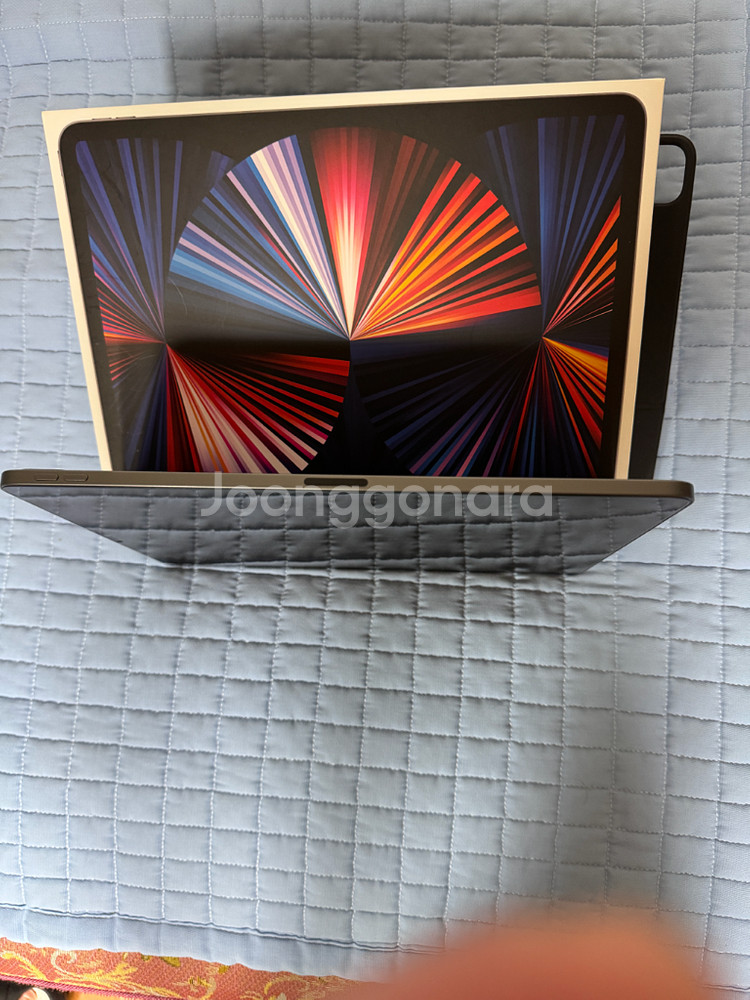 12.9 아이페드프로 512gb+스마트 키보드 폴리오팜--3