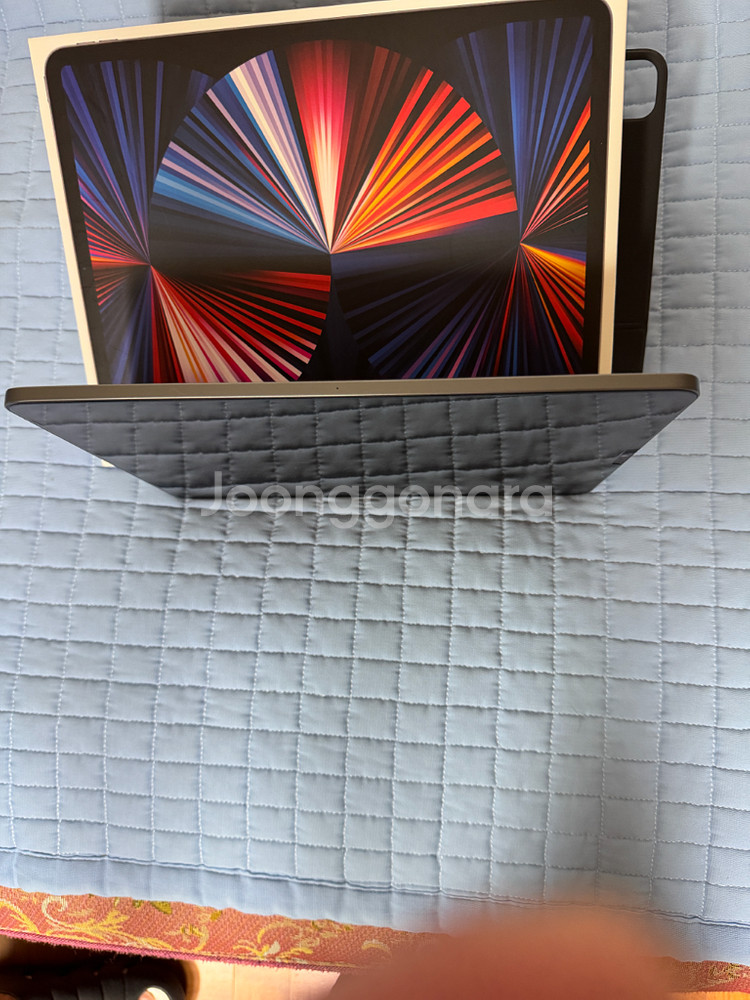 12.9 아이페드프로 512gb+스마트 키보드 폴리오팜--4