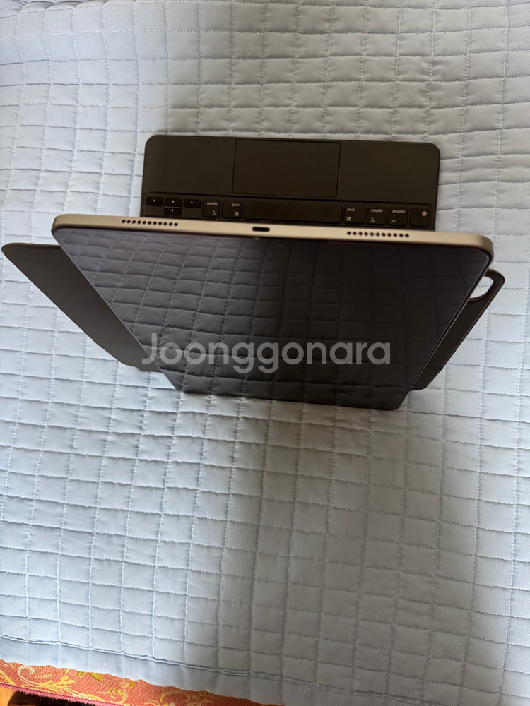 12.9 아이페드프로 512gb+스마트 키보드 폴리오팜--6