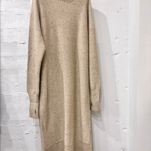 코스 터틀넥 니트 롱원피스