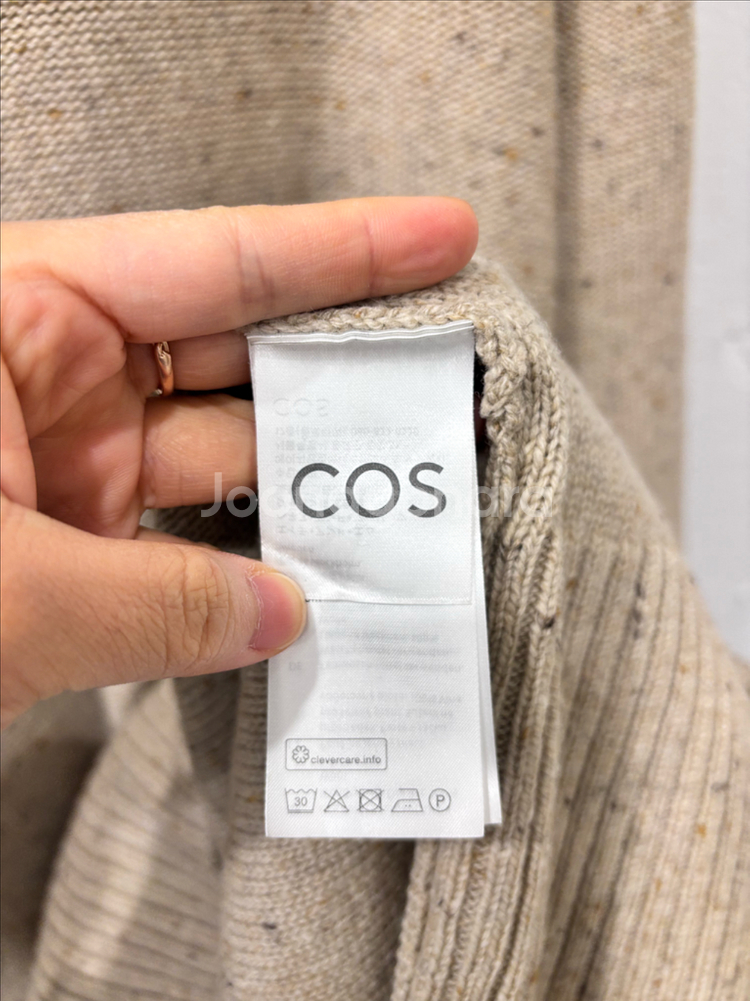 코스 터틀넥 니트 롱원피스--4