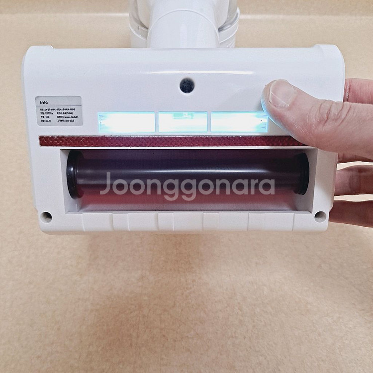 아이닉 i20 uv자외선 침구모터헤드 청소기 브러쉬 단품 비염 알레르기용--6