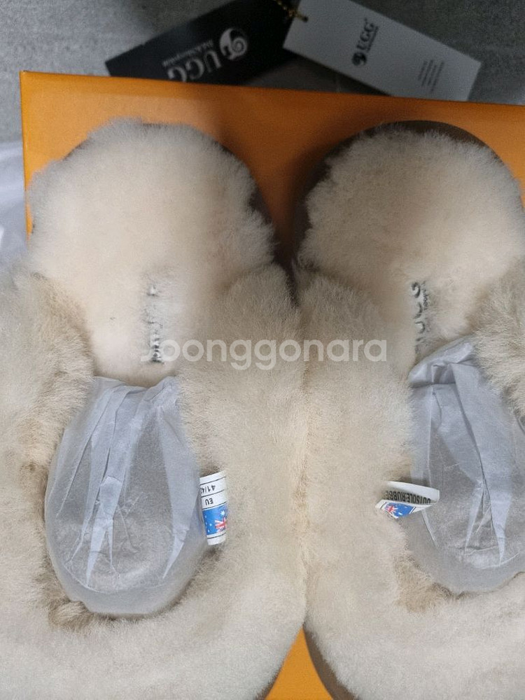 DK UGG 슬리퍼 체스넛 41-42--1