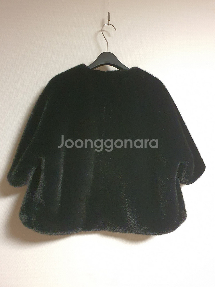 한섬 sjsj 에스제이에스제이 하프 슬리브 퍼 코트 44 25ss 정품--7