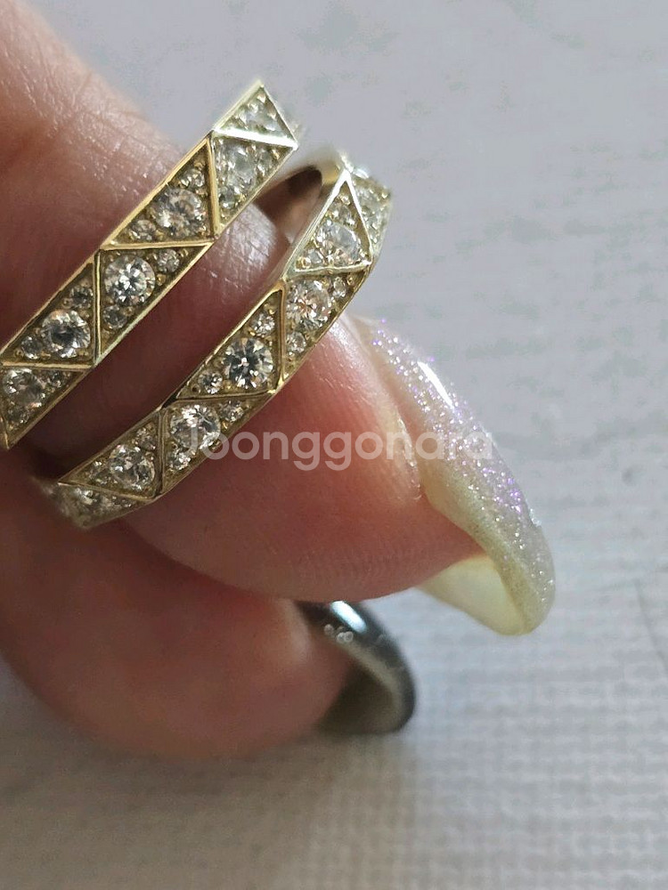 18k 반지 세트--1