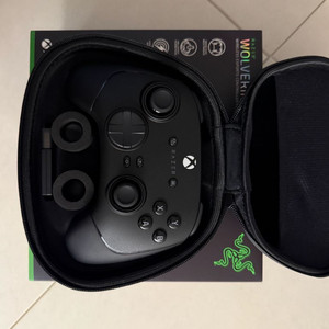 레이저 Wolverine V3 PRO Xbox License 콘솔 무선 컨트롤러 PC호환 블랙