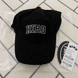 히로 블랭크 볼캡(블랙)