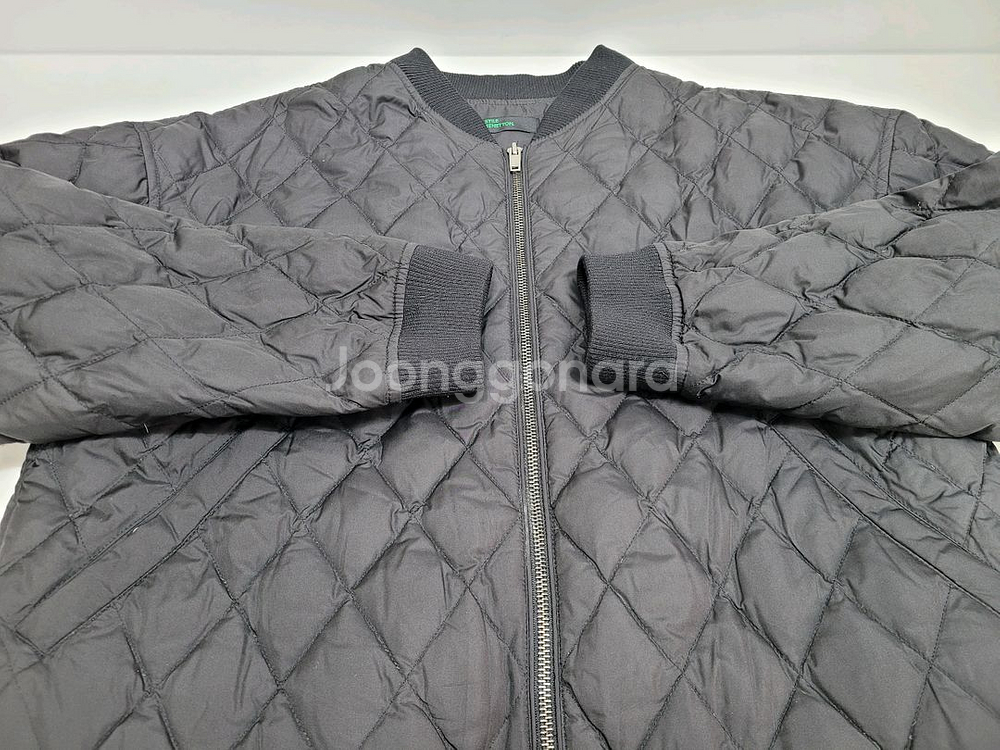 BENETTON 22FW 덕다운 퀼팅 숏패딩 점퍼 85--3
