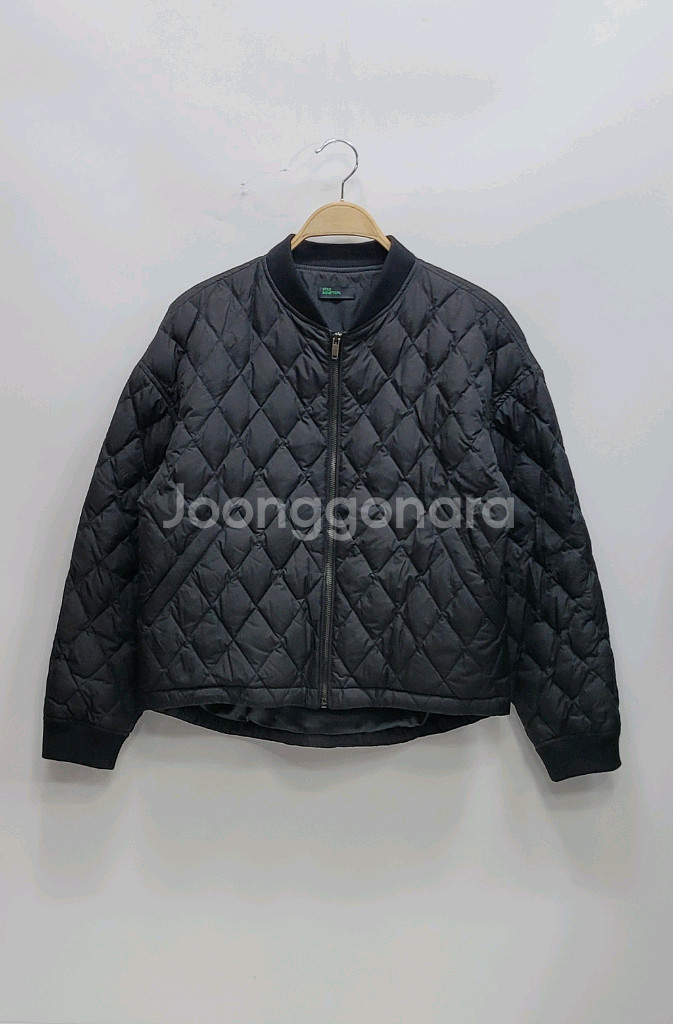 BENETTON 22FW 덕다운 퀼팅 숏패딩 점퍼 85--10