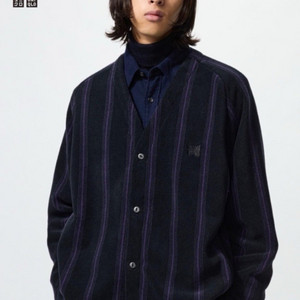 유니클로 니들스 스트라이프 가디건 L, XL