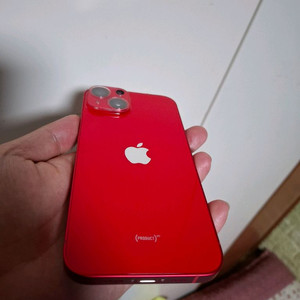 애플 아이폰 14 256G 프러덕트 레드 새제품급 배터리 100%