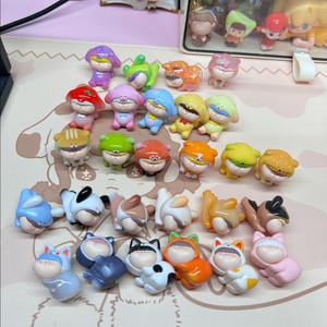 오늘급할인 세트 정품 Amlls 아마릴리스 강아지 피규어