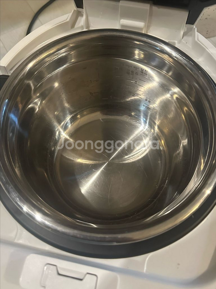 쿠첸 밥솥 스테인리스 6인용 CRT-UPDS0670W (가격내림)--3