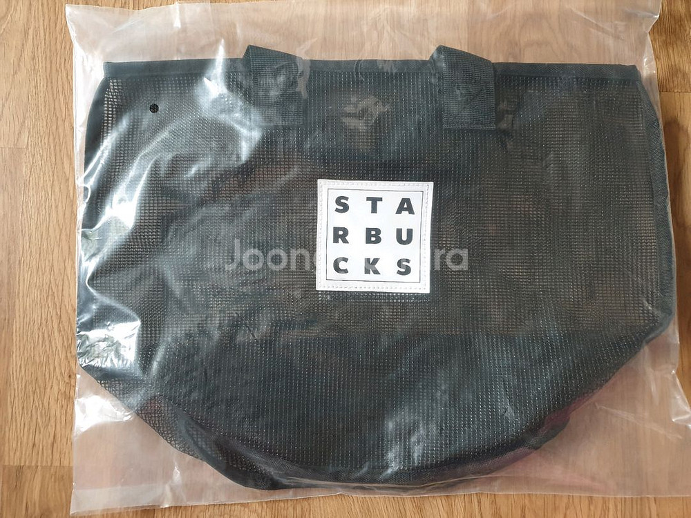 대만 스타벅스 메쉬백 토드백 새상품--0