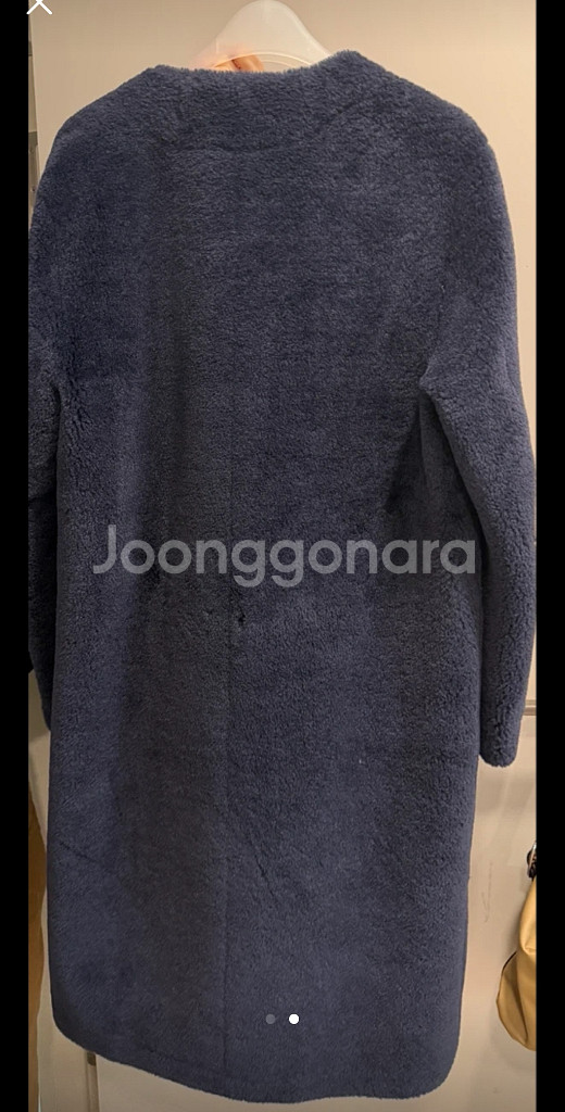 유메르 뮤즈 롱 무스탕 F 네이비--1