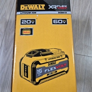 디월트 DCB615 20V/60V 리튬이온 배터리