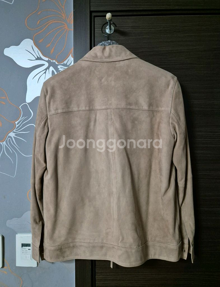 LG패션 마에스트로 최고급 스웨이드 가죽 자켓. 100사이즈--1