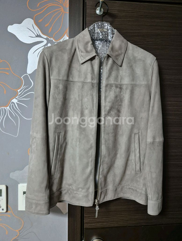 LG패션 마에스트로 최고급 스웨이드 가죽 자켓. 100사이즈--3