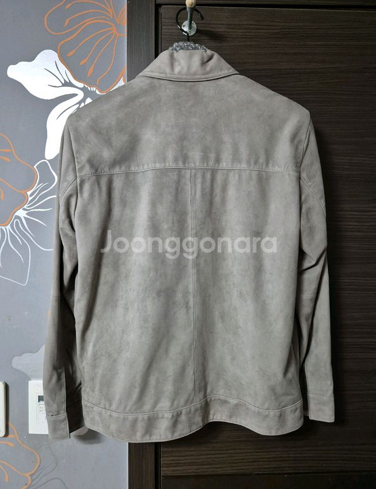 LG패션 마에스트로 최고급 스웨이드 가죽 자켓. 100사이즈--4