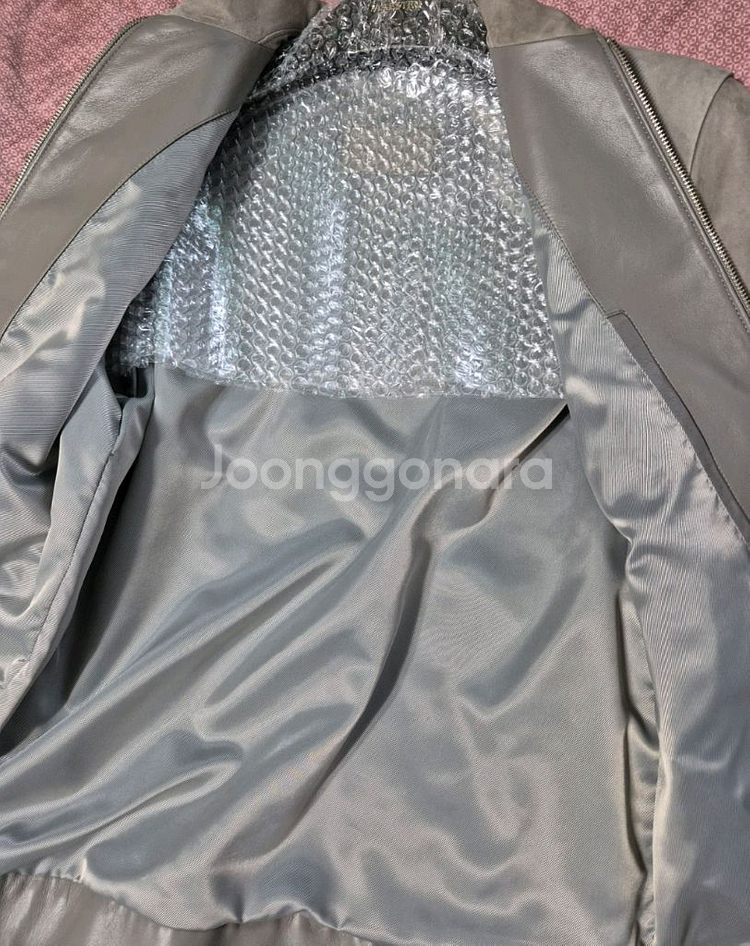 LG패션 마에스트로 최고급 스웨이드 가죽 자켓. 100사이즈--5