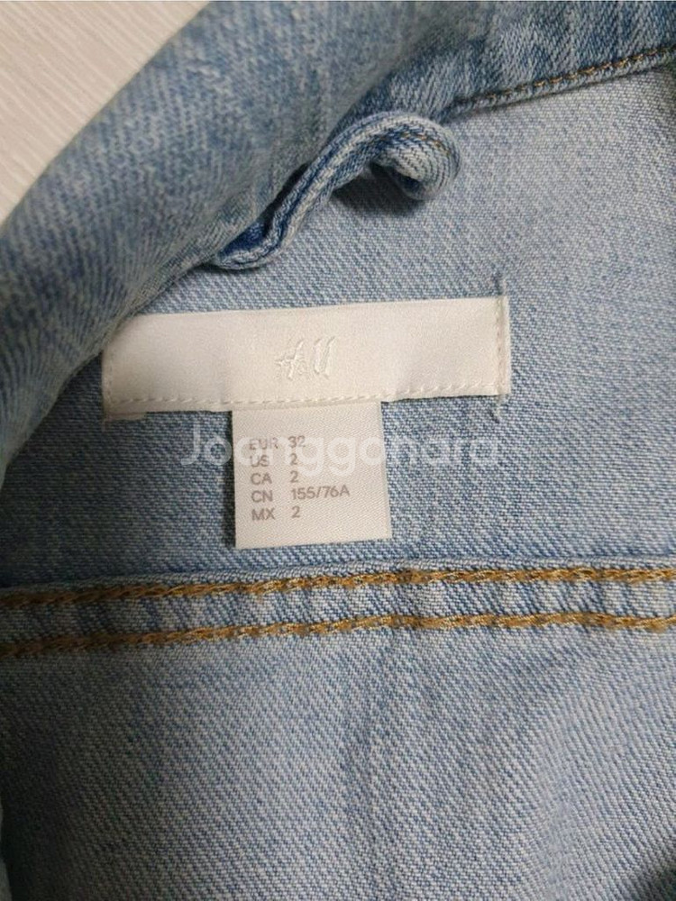 (거의새거)H&M 청자켓 44~55--3