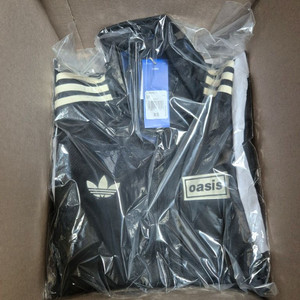 (XS)아디다스x오아시스 투어 파이어버드 트랙탑 블랙