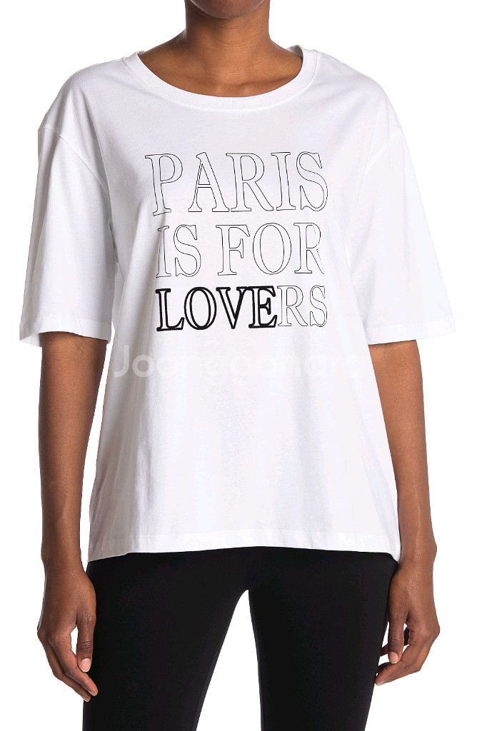 (새상품) 산드로 화이트 티셔츠 2사이즈--1