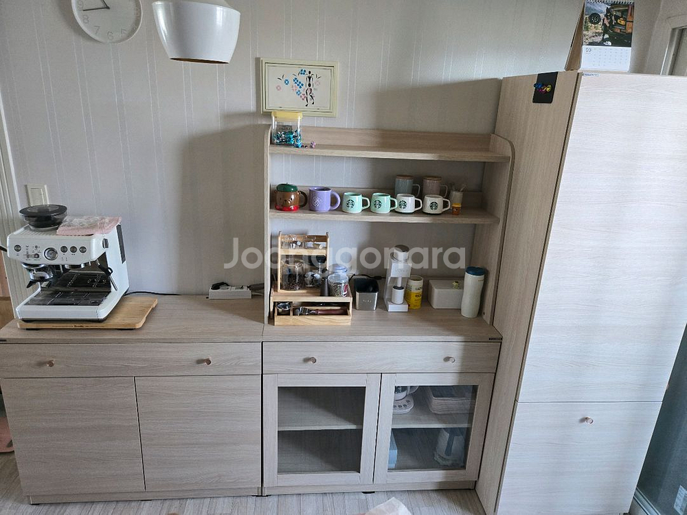 한샘 모디 주방 수납장 세트--0