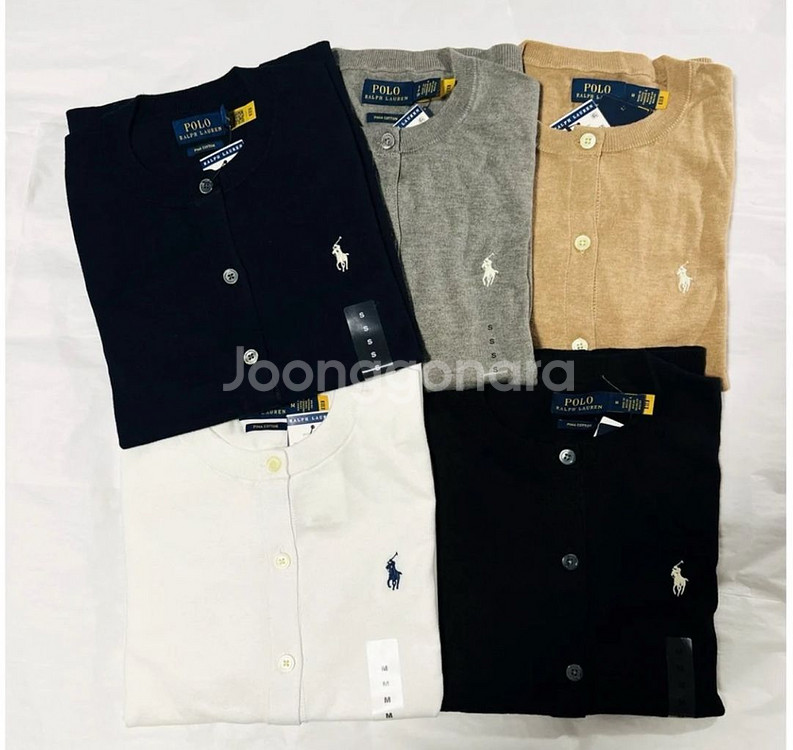 특가)폴로 피마코튼 가디건 여성용--1