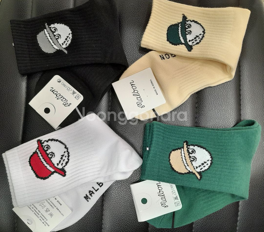 무료배송)) 12켤레 골프양말 말본양말 기본두께--2