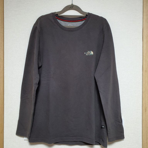 노스페이스 다크그레이 색상 맨투맨 티셔츠 M/95
