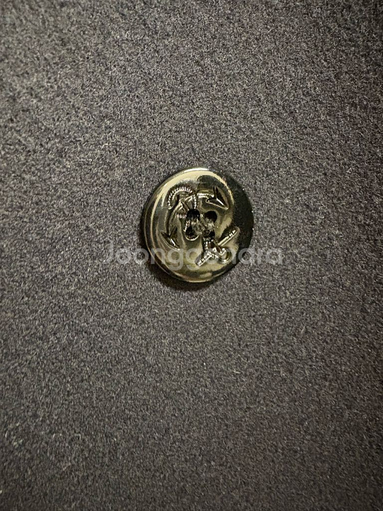 스튜디오 톰보이 네이비 하프코트--4