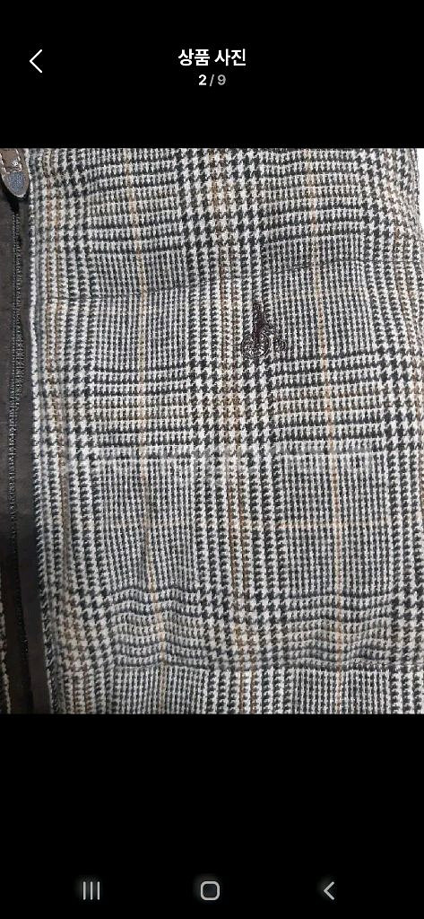 빈폴 구스 패딩조끼 165--1