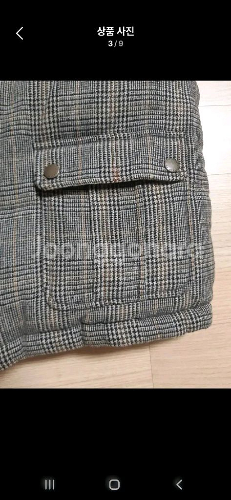 빈폴 구스 패딩조끼 165--2