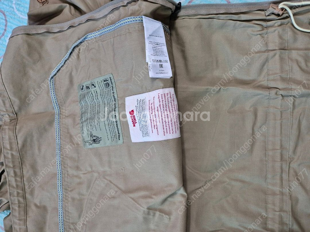 피엘라벤 넘버스 아노락 no10. 새제품. 사이즈 S (한국 사이즈 100)--7