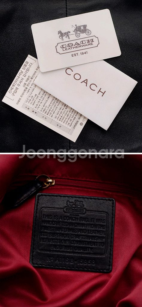 코치 메디슨 소피아 사첼 카프스킨레더 빅토트.숄더백--9