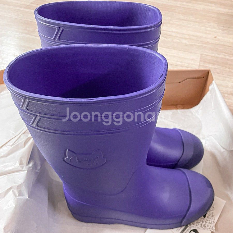 캣츠라인 초경량 미끄럼 방지 급식실 주방 조리 장화 새제품--5