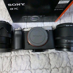 소니 A7C + 렌즈 2개 세트 1만6천컷